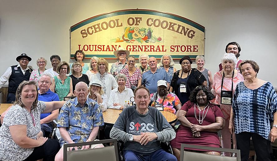 PAS Travel Club at New Orleans School of Cooking