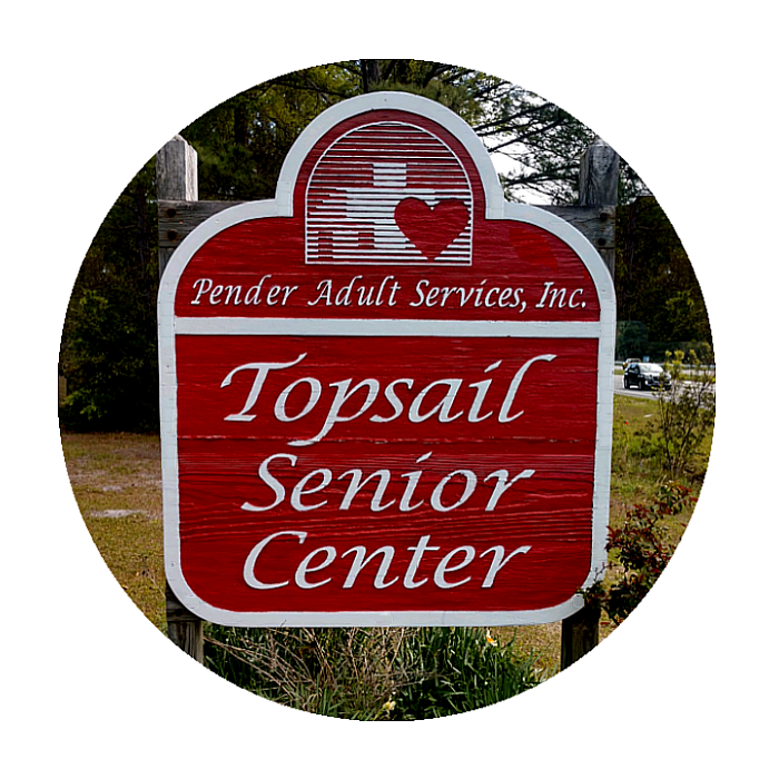 Photo of Topsail Senior Center Sign
